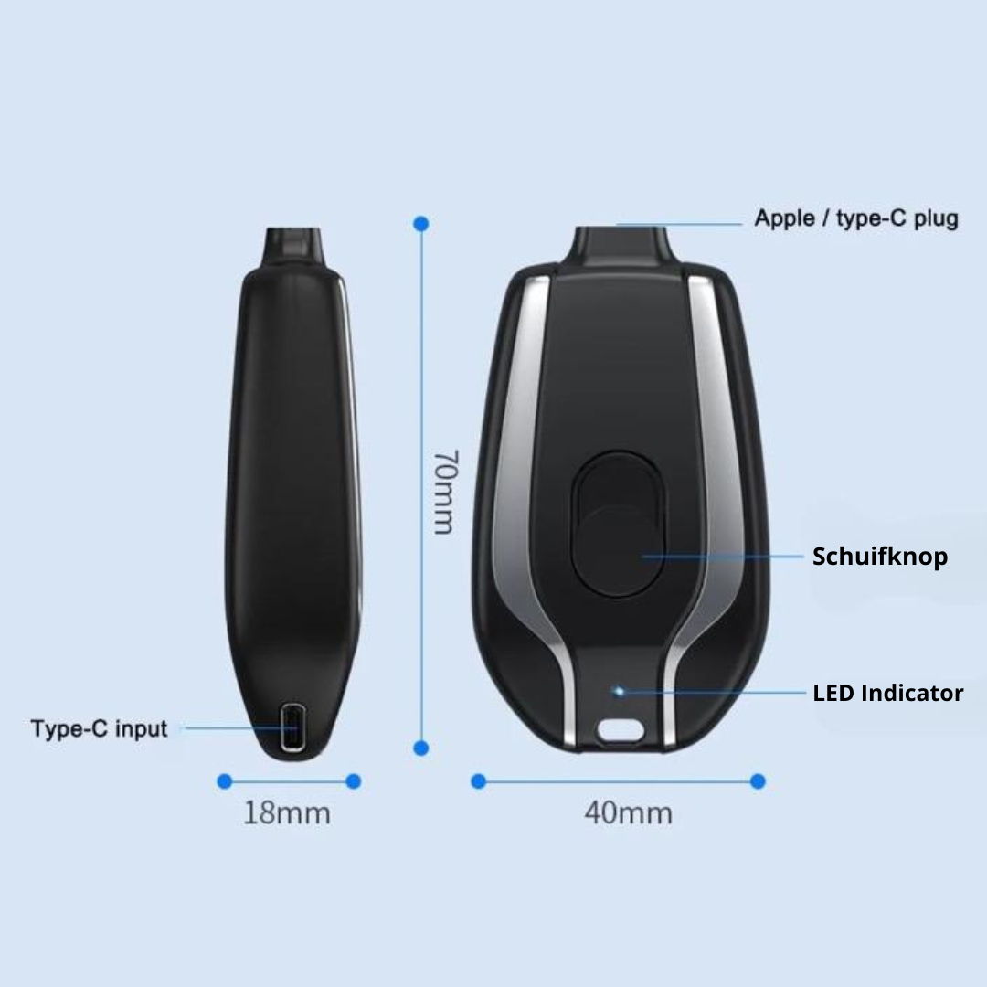Keychain Powerbank - Villeso