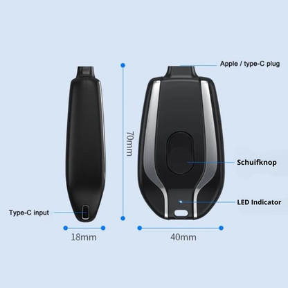 Keychain Powerbank - Villeso